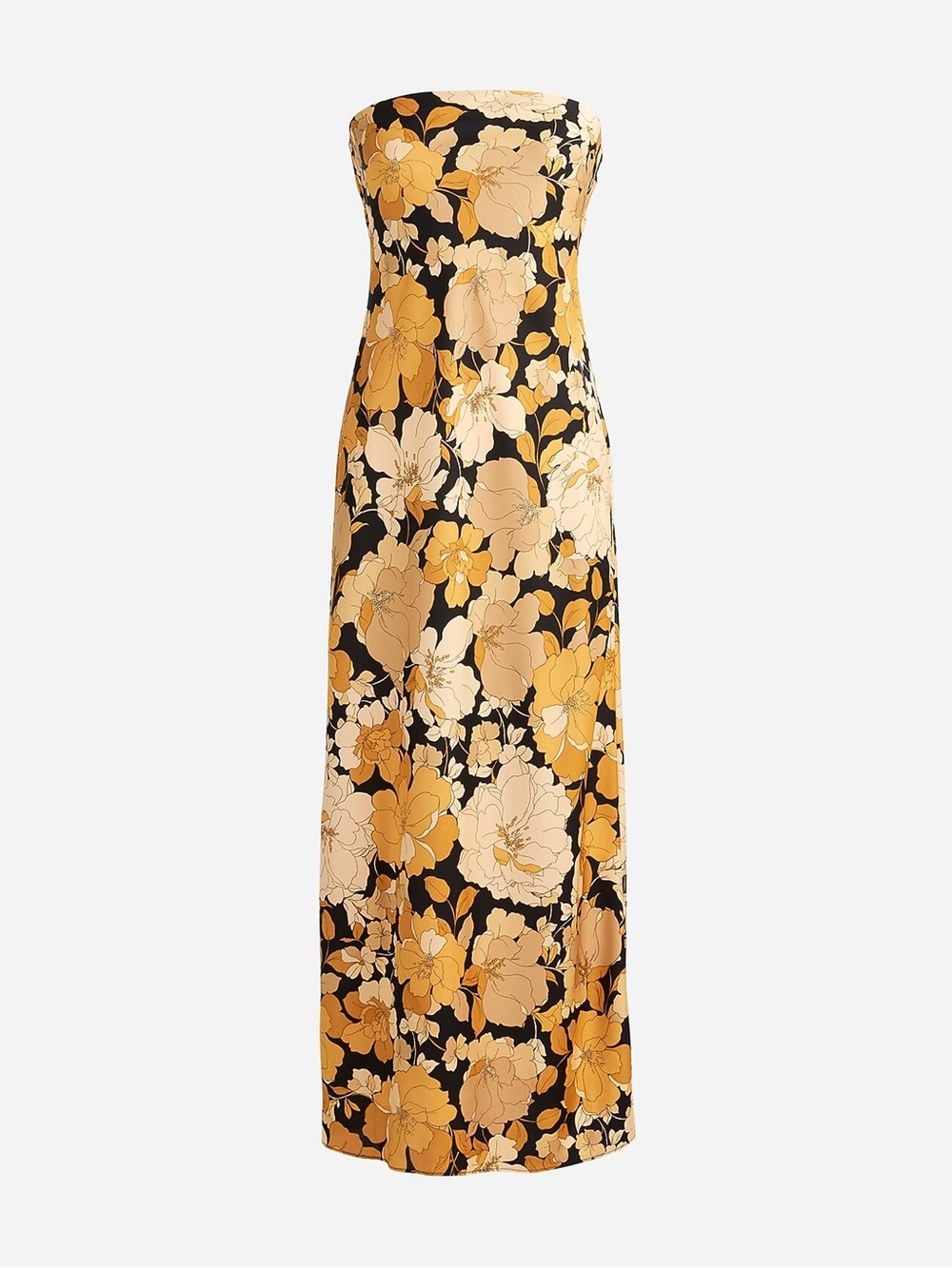 J crew Collection strapless Gwyneth slip dress in luster charmeuse size 6